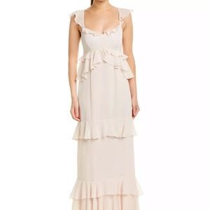 Beige maxi dress